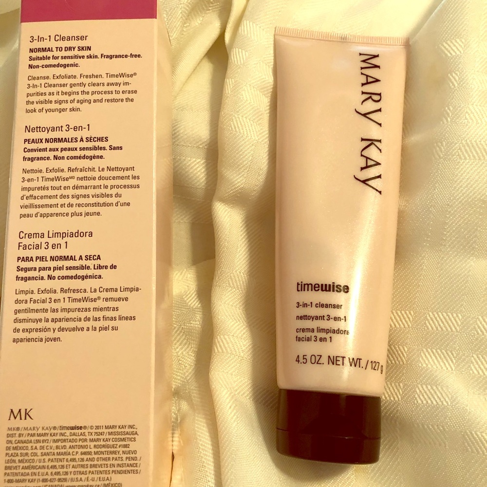 2 Mary Kay 3-in- cleansers